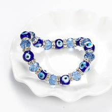 Load image into Gallery viewer, Evil Eye Crystal Bracelet
