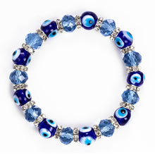 Load image into Gallery viewer, Evil Eye Crystal Bracelet
