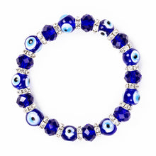 Load image into Gallery viewer, Evil Eye Crystal Bracelet
